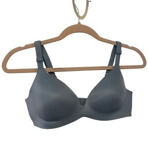 Victoria's Secret T-Shirt Bra Demi Blue Size 34C Bohemian Contemporary